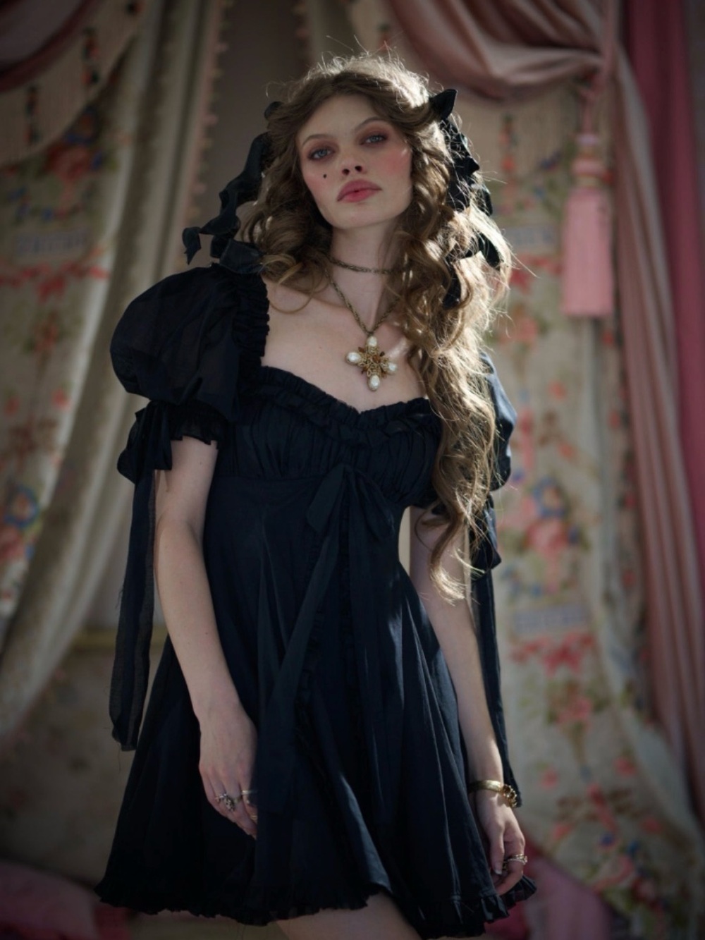 Selkie Raven Tulum Dress Size M